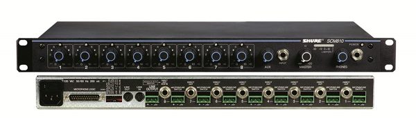Shure SCM810 Eight-Channel Automatic Microphone Mixer
